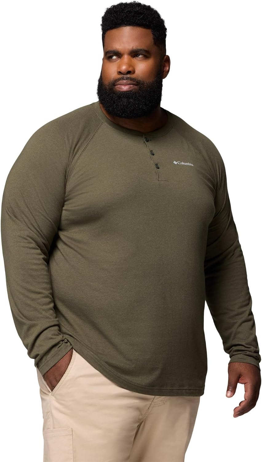 image:imageColumbia Mens Thistletown Hills Raglan HenleyGreenscape Heather