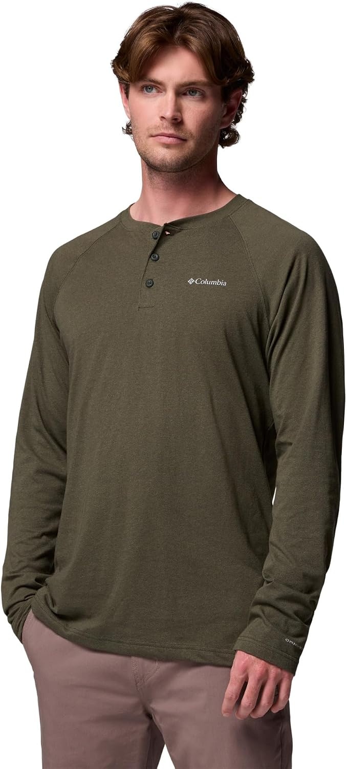 image:imageColumbia Mens Thistletown Hills Raglan HenleyGreenscape Heather