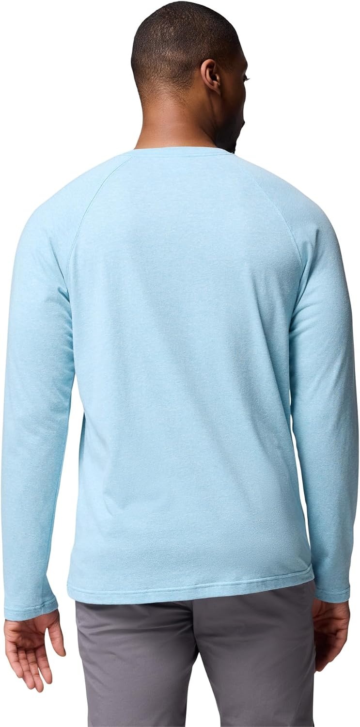 image:imageColumbia Mens Thistletown Hills Raglan HenleyVintage Blue Heather