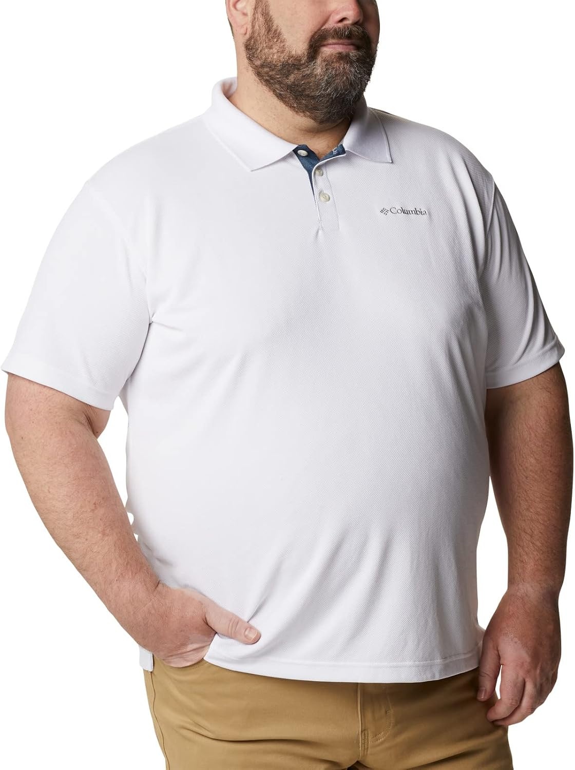 image:imageColumbia Mens Utilizer PoloWhite Active Fit 1