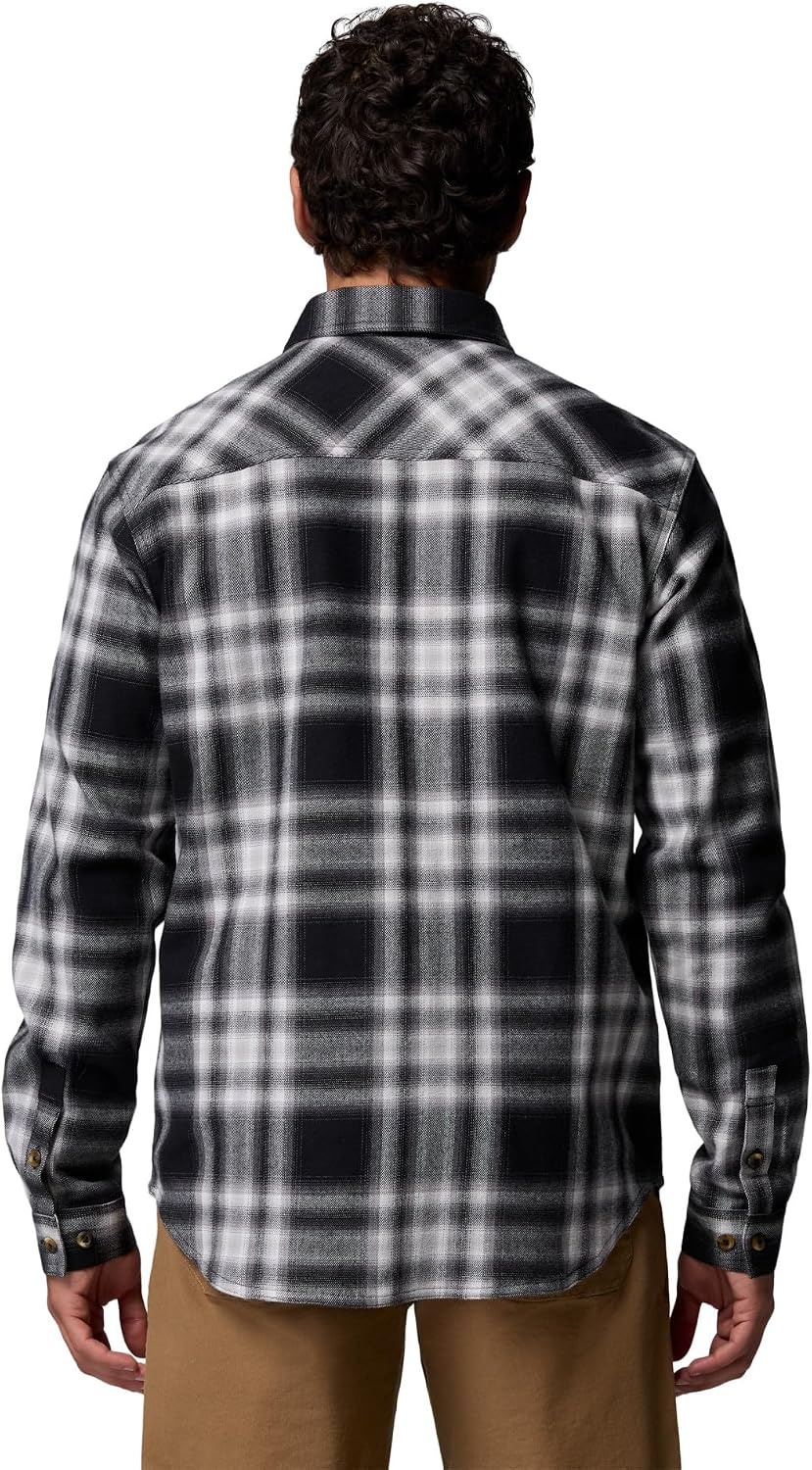 image:imageColumbia Pitchstone Stretch FlannelBlack Twilights OmbreBlack