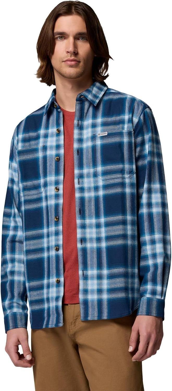 image:imageColumbia Pitchstone Stretch FlannelCollegiate Navy Twilights OmbreCollegiate Navy
