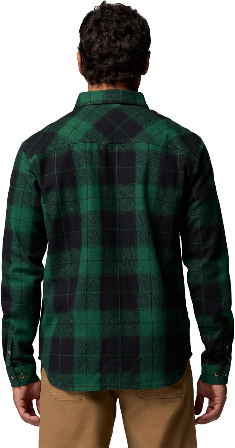image:imageColumbia Pitchstone Stretch FlannelRain Forest Macro TartanBlack
