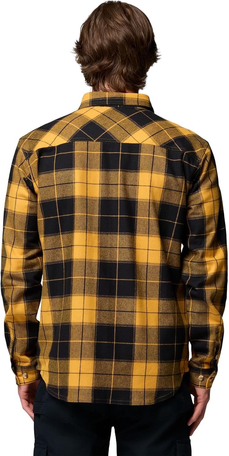 image:imageColumbia Pitchstone Stretch FlannelSquash Macro TartanBlack