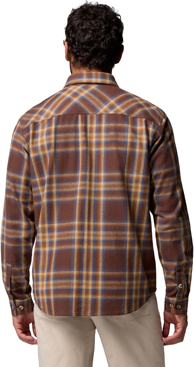 image:imageColumbia Pitchstone Stretch FlannelTobacco Twilights OmbreTobacco