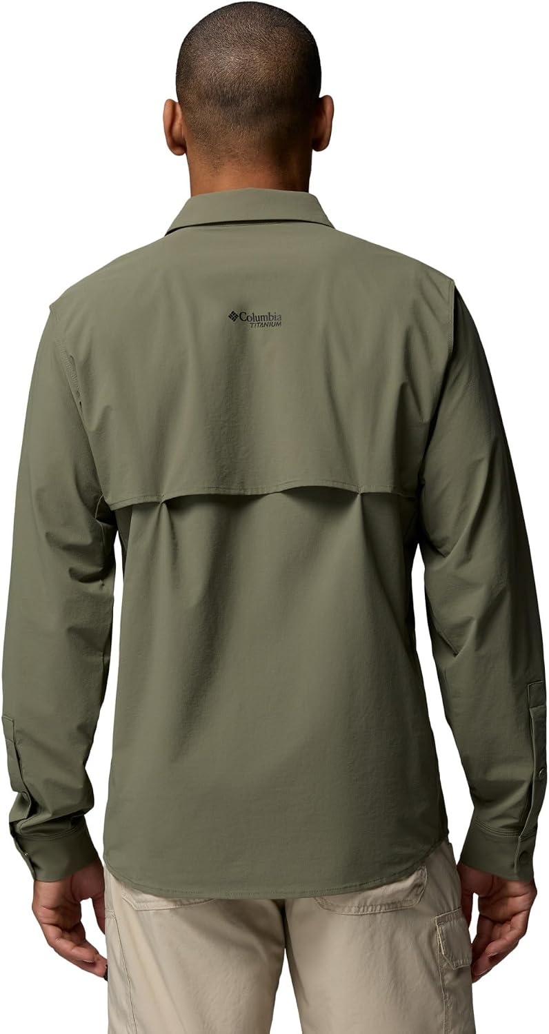 image:imageColumbia Silver Ridge Elite Long Sleeve WovenStone Green