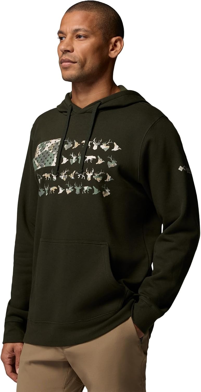 image:imageColumbia mens Phg Game Flag II HoodieGreenscape