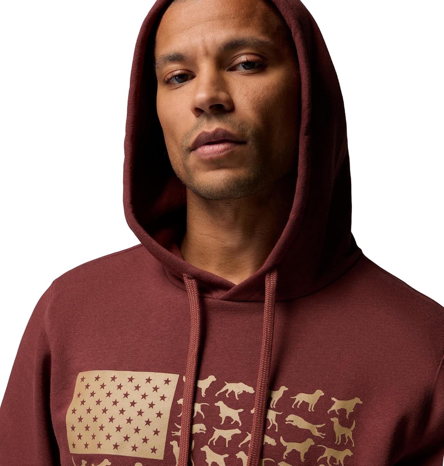 image:imageColumbia mens Phg Game Flag II HoodieRed Rocks