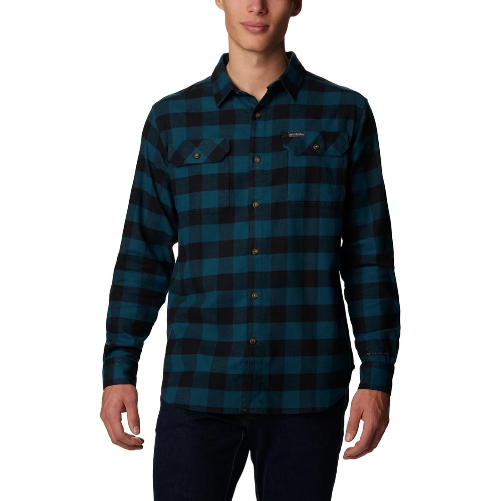 image:imageColumbia Flare Gun Stretch FlannelNight Wave Buffalo Check