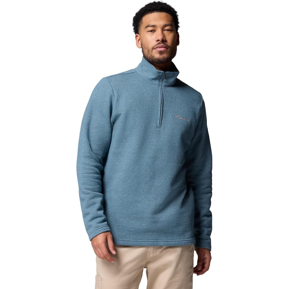 image:imageColumbia Mens Big Great Hart Mountain III Big amp Tall Half ZipEverblue