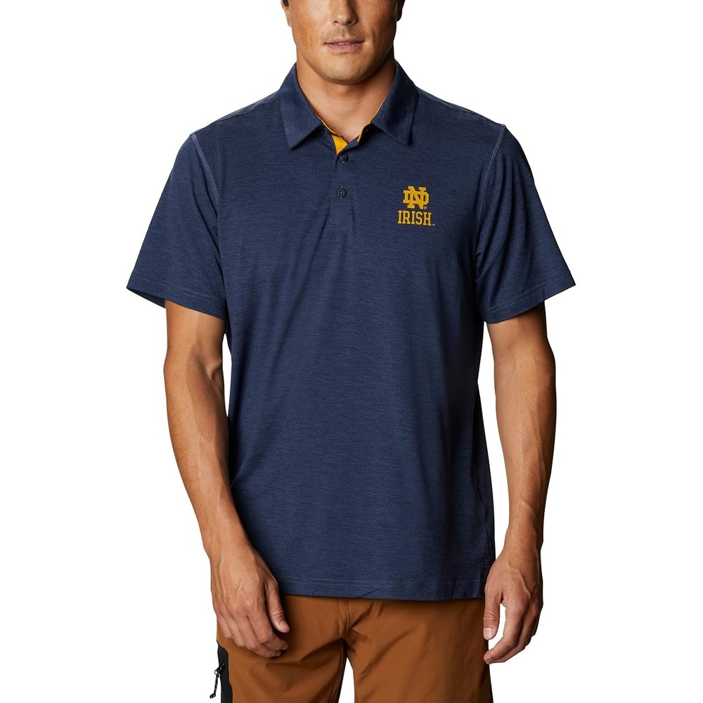 image:imageColumbia Mens Collegiate Tech Trail PoloNd  Collegiate Navy