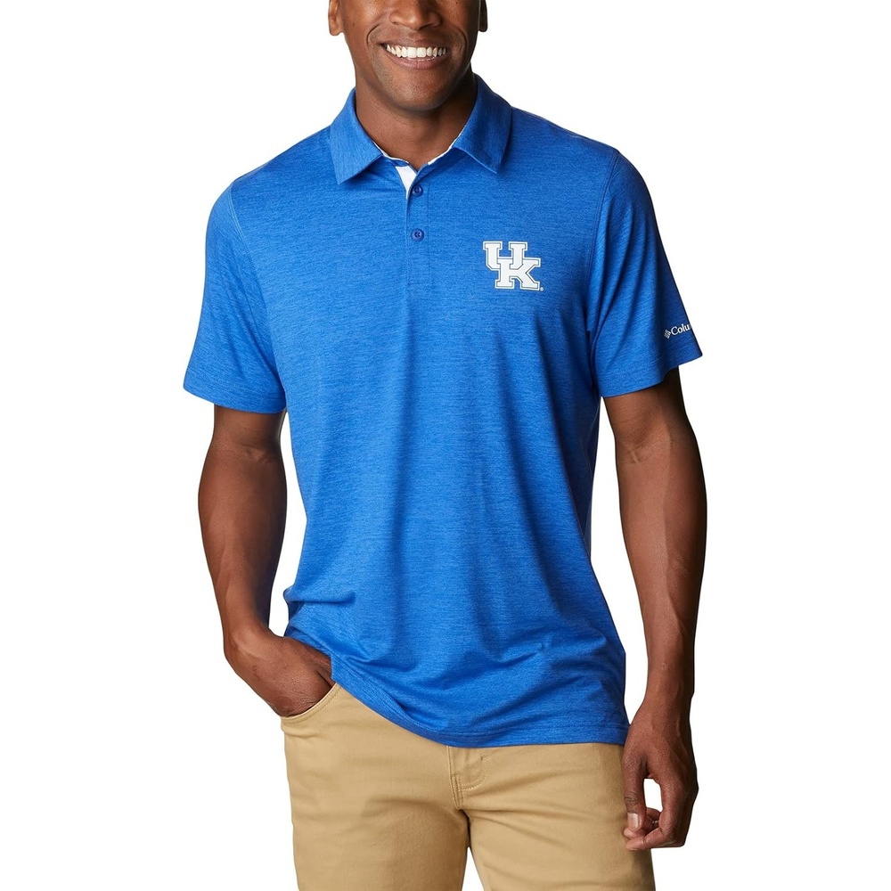 image:imageColumbia Mens Collegiate Tech Trail PoloUk Azul