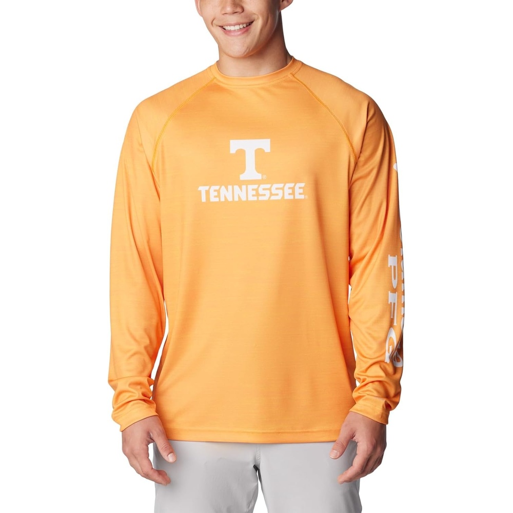 image:imageColumbia Mens Collegiate Terminal Tackle Heather Long Sleeve ShirtUt Solarize Heather