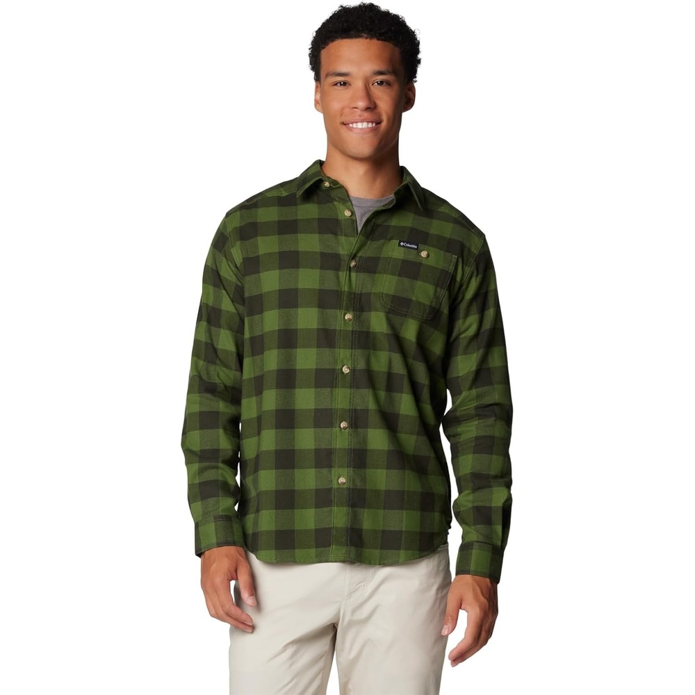 image:imageColumbia Mens Cornell Woods Flannel Long Sleeve ShirtCanteen Buffalo Check