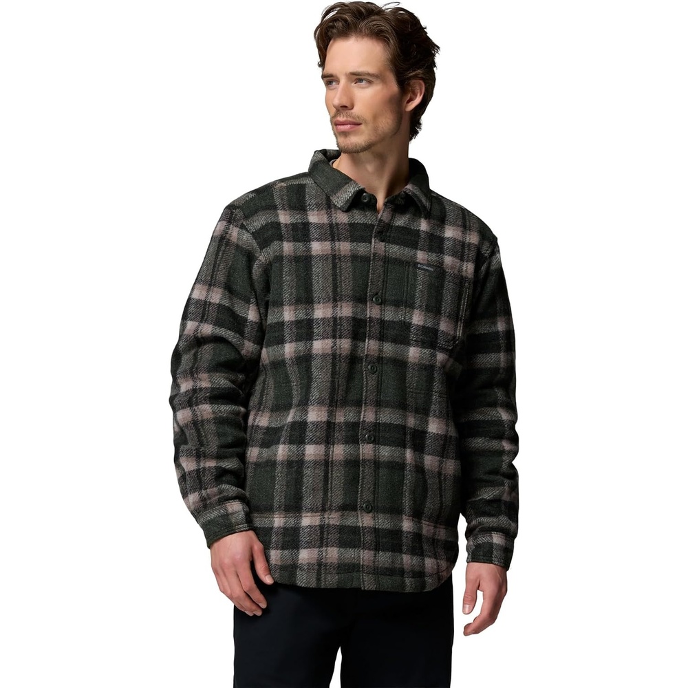 image:imageColumbia Mens Hunter Arch Shirt JacketGreenscape Track Plaid