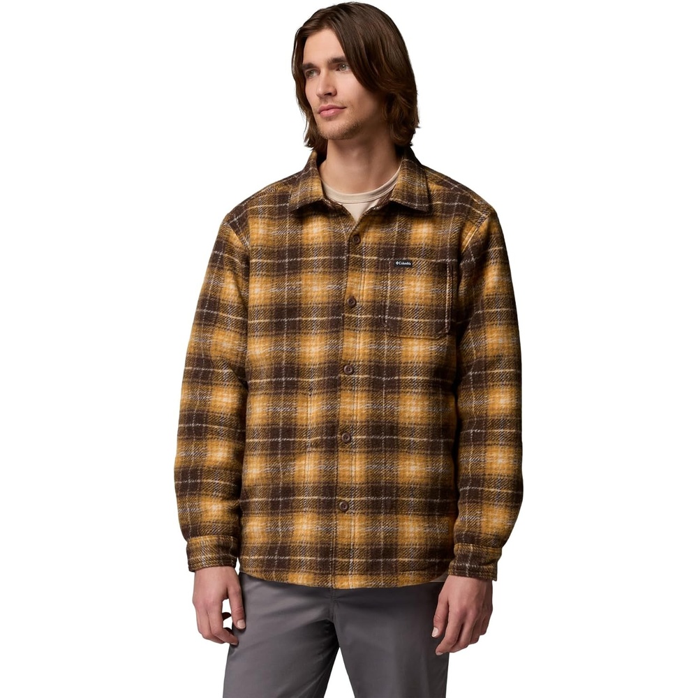 image:imageColumbia Mens Hunter Arch Shirt JacketTobacco Bivy Plaid