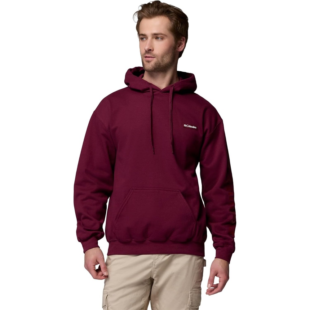 image:imageColumbia Mens Oakwind Logo HoodieRich Wine