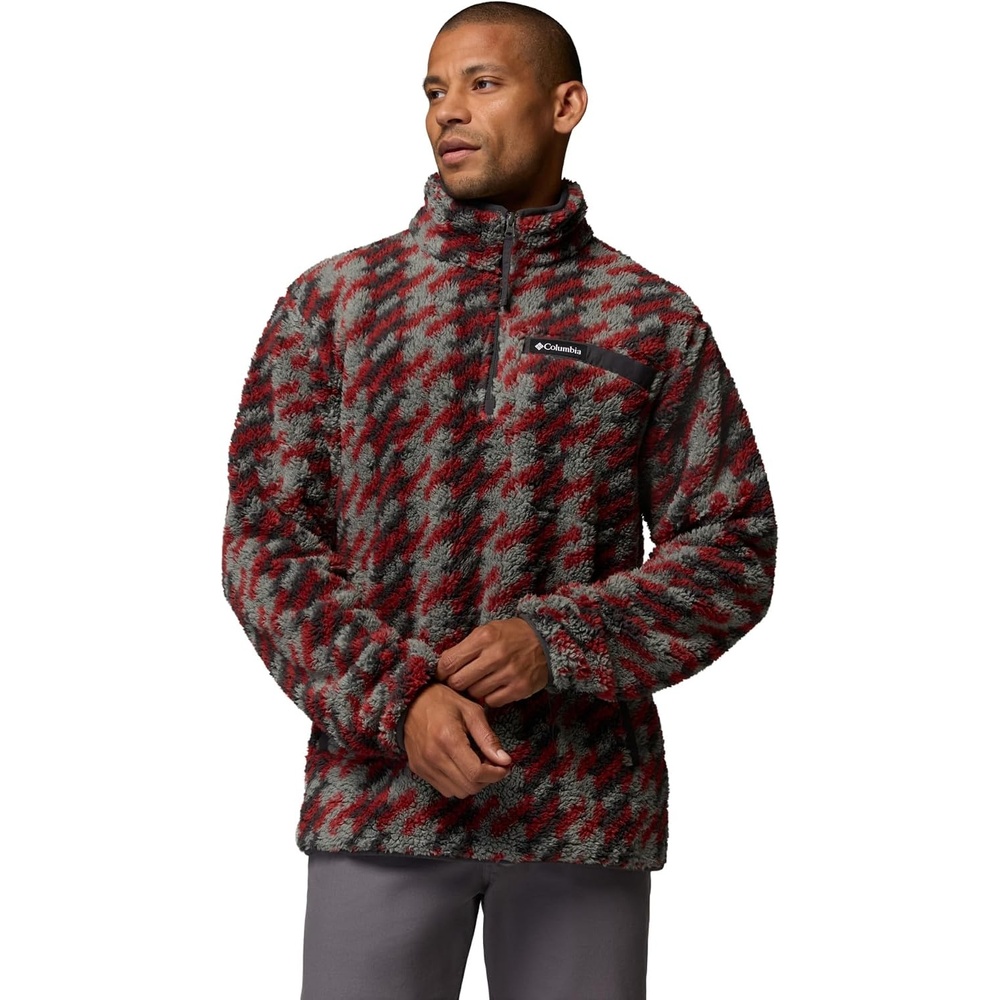 image:imageColumbia Mens Rugged Ridge High Pile Half ZipSedona Sage Twills