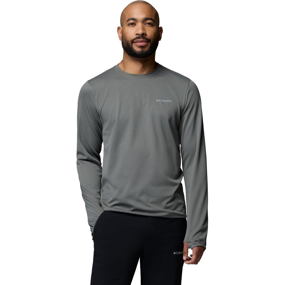 image:imageColumbia Mens Tech Trail Utility Warm Long Sleeve CrewSedona Sage