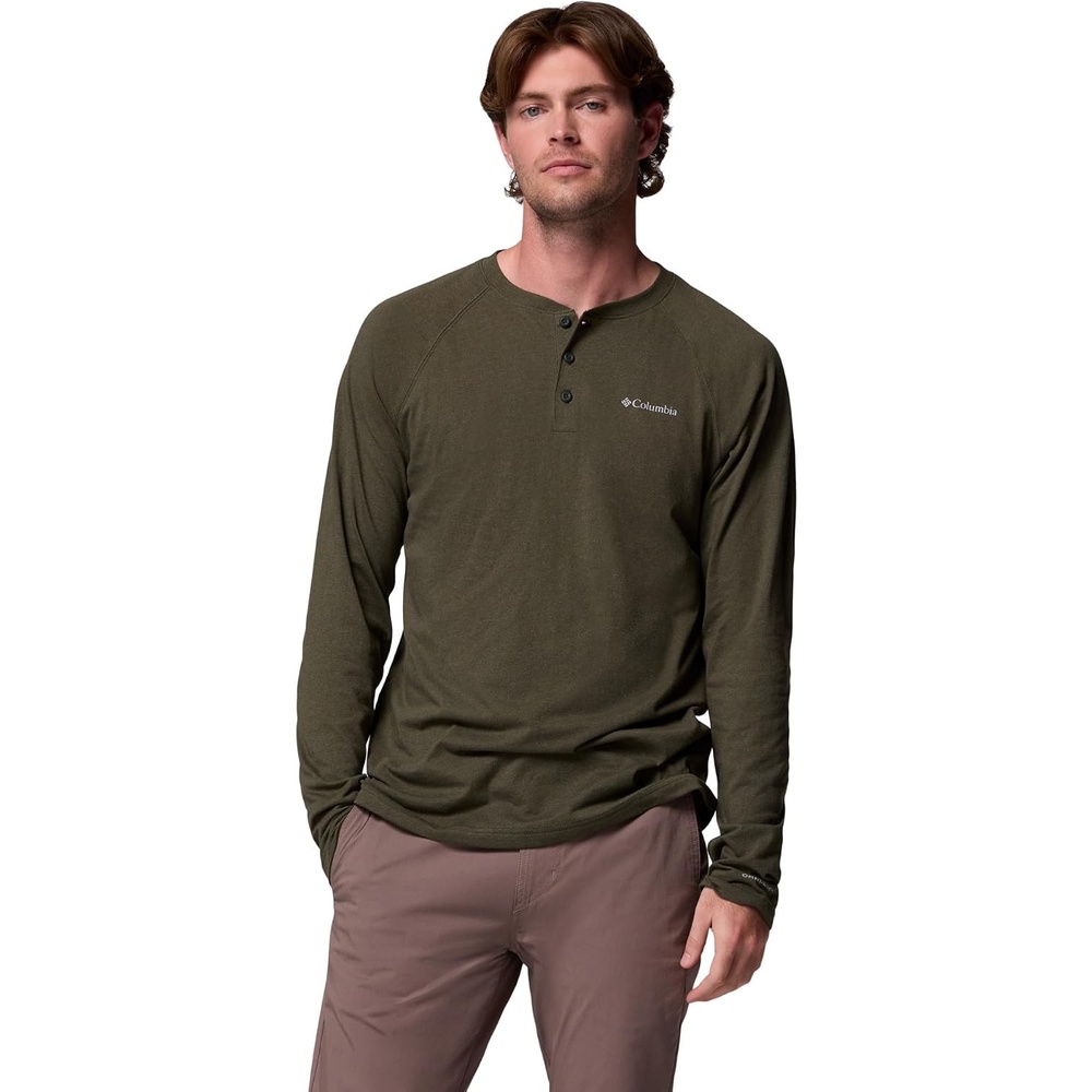 image:imageColumbia Mens Thistletown Hills Raglan HenleyGreenscape Heather