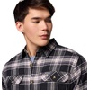 Columbia Flare Gun™ Stretch Flannel(Black Two Lane Tartan)