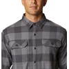 Columbia Flare Gun™ Stretch Flannel(City Grey Twill Buffalo Check-legacy)