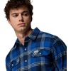 Columbia Flare Gun™ Stretch Flannel(Mountain Blue Trails Edge Plaid)