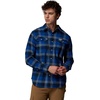 Columbia Flare Gun™ Stretch Flannel(Mountain Blue Trails Edge Plaid)