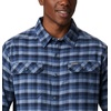 Columbia Flare Gun™ Stretch Flannel(Night Tide Grid Plaid)