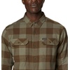 Columbia Flare Gun™ Stretch Flannel(Stone Green Twill Buffalo Check-legacy)