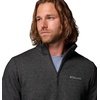 Columbia Men’s Big Great Hart Mountain III Big & Tall Half Zip(Black Heather)