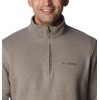 Columbia Men’s Big Great Hart Mountain III Big & Tall Half Zip(Boulder Heather)