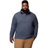 Columbia Men’s Big Great Hart Mountain III Big & Tall Half Zip(Collegiate Navy Heather)