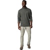 Columbia Men’s Big Great Hart Mountain III Big & Tall Half Zip(Greenscape Heather)