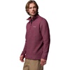 Columbia Men’s Big Great Hart Mountain III Big & Tall Half Zip(Rich Wine Heather)