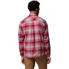 Columbia Men’s Collegiate Flare Gun Flannel Long Sleeve Shirt(Ark – Red Velvet Tartan)