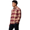 Columbia Men’s Collegiate Flare Gun Flannel Long Sleeve Shirt(Fsu – Cabernet Tartan)