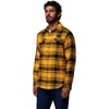 Columbia Men’s Collegiate Flare Gun Flannel Long Sleeve Shirt(Iw – Mlb Gold Tartan)