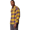 Columbia Men’s Collegiate Flare Gun Flannel Long Sleeve Shirt(Lsu – Vivid Purple Tartan)