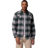 Columbia Men’s Collegiate Flare Gun Flannel Long Sleeve Shirt(Ms – Spruce Tartan)