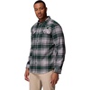 Columbia Men’s Collegiate Flare Gun Flannel Long Sleeve Shirt(Ms – Spruce Tartan)