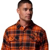 Columbia Men’s Collegiate Flare Gun Flannel Long Sleeve Shirt(Osu – Tangy Orange Tartan)