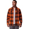 Columbia Men’s Collegiate Flare Gun Flannel Long Sleeve Shirt(Osu – Tangy Orange Tartan)