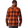 Columbia Men’s Collegiate Flare Gun Flannel Long Sleeve Shirt(Osu – Tangy Orange Tartan)