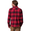 Columbia Men’s Collegiate Flare Gun Flannel Long Sleeve Shirt(Uga – Bright Red Tartan)