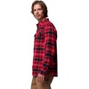 Columbia Men’s Collegiate Flare Gun Flannel Long Sleeve Shirt(Uga – Bright Red Tartan)