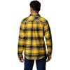 Columbia Men’s Collegiate Flare Gun Flannel Long Sleeve Shirt(Um – Yellow Tartan)