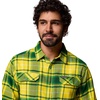 Columbia Men’s Collegiate Flare Gun Flannel Long Sleeve Shirt(Uo – Fuse Green Tartan)
