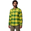 Columbia Men’s Collegiate Flare Gun Flannel Long Sleeve Shirt(Uo – Fuse Green Tartan)