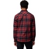 Columbia Men’s Collegiate Flare Gun Flannel Long Sleeve Shirt(Vt – Deep Maroon Tartan)